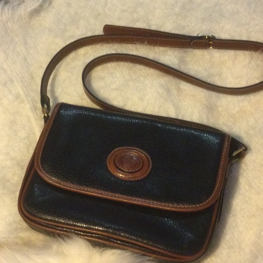 Oggi Domani Black leather bag